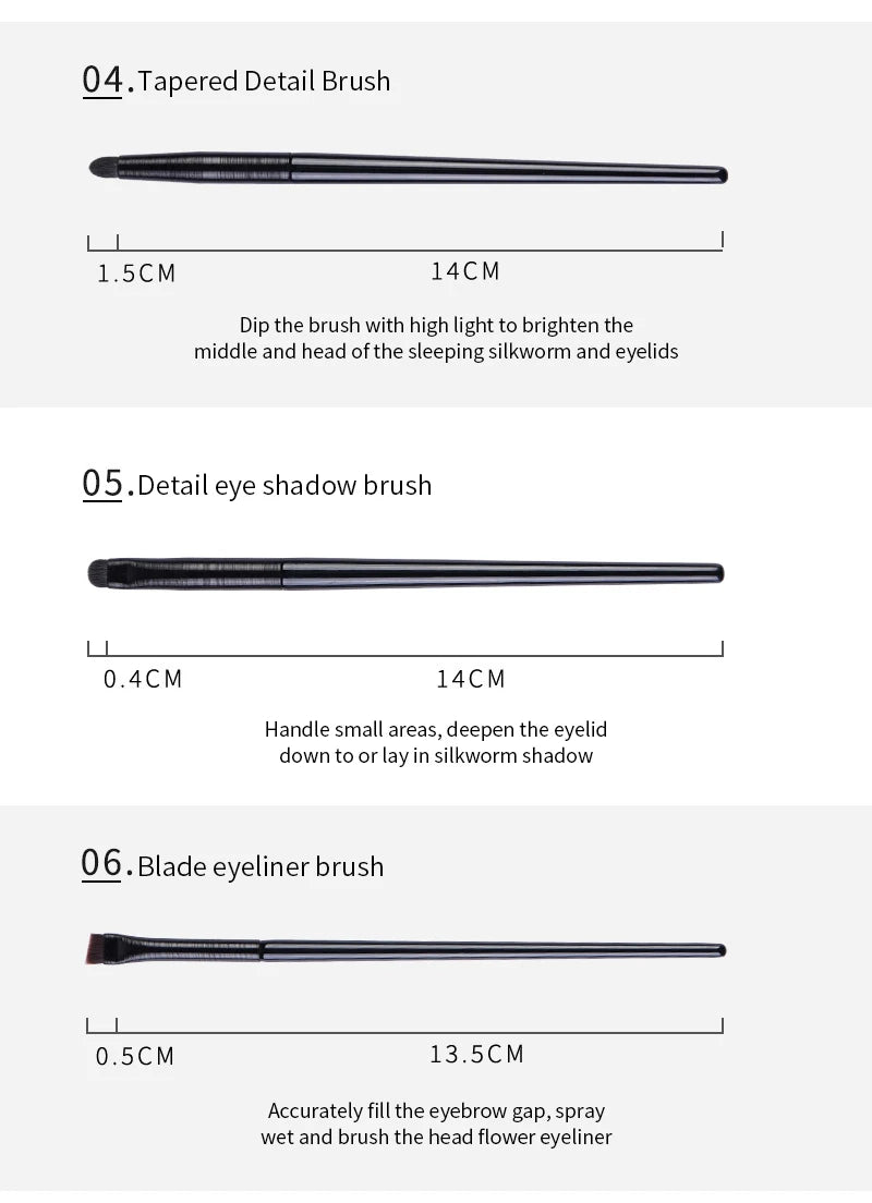 Eye Makeup Brushes Set
