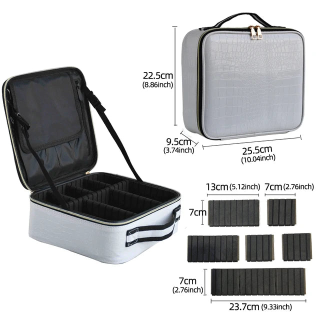 Cosmetic Bag for Women Multifunctional Makeup Case