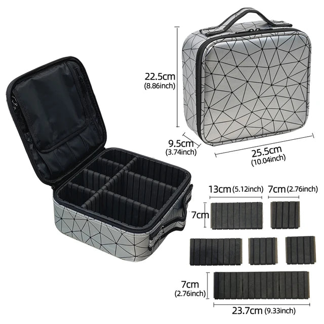 Cosmetic Bag for Women Multifunctional Makeup Case