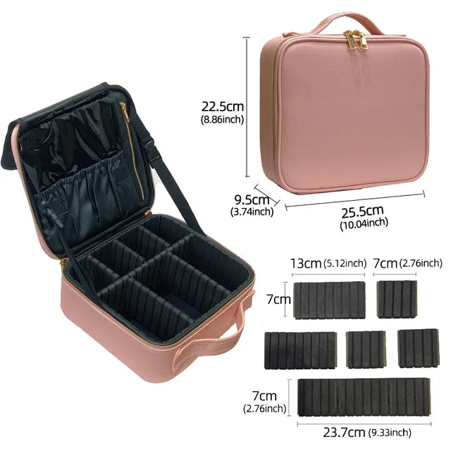Cosmetic Bag for Women Multifunctional Makeup Case