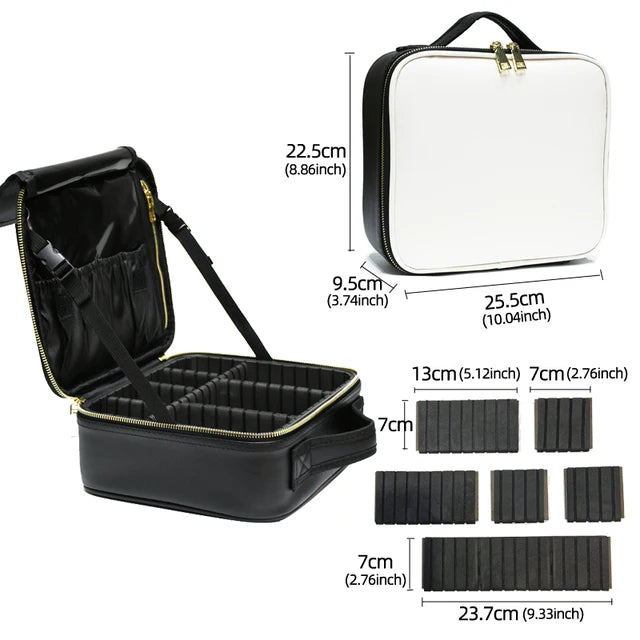 Cosmetic Bag for Women Multifunctional Makeup Case