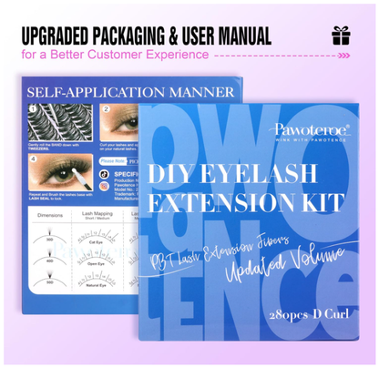 Pawotence Lash Extension Kit