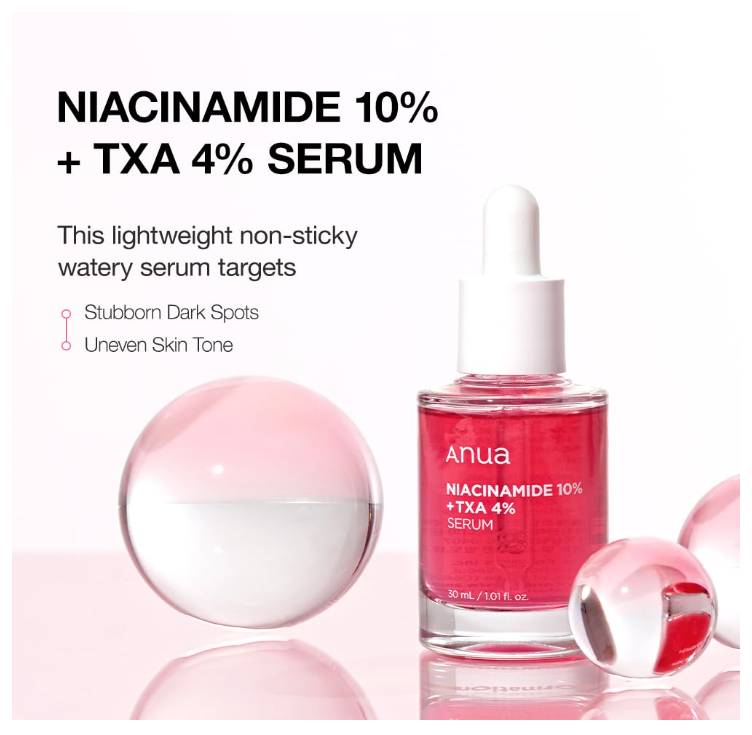 Anua 10% Niacinamide + 4% Tranexamic Acid Serum