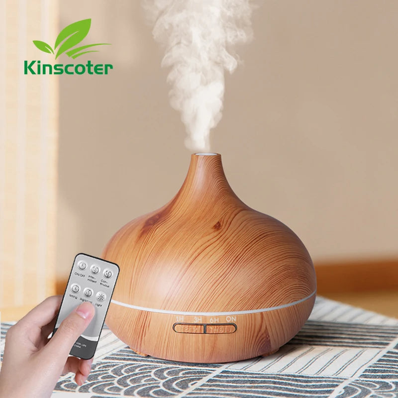 Wood Grain Ultrasonic Humidifier