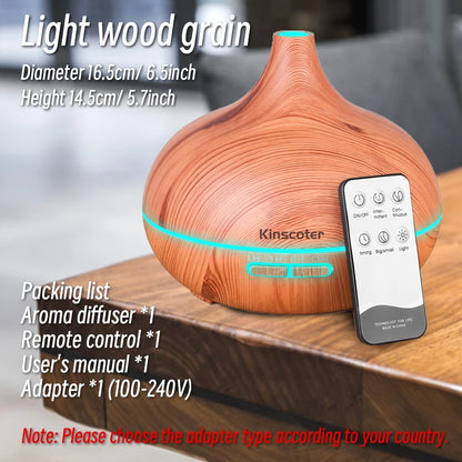 Wood Grain Ultrasonic Humidifier